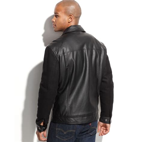 how to wash a michael kors jacket|Men's Michael Kors Leather & Faux Leather Jackets .